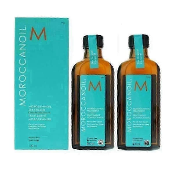2PCS 2025 Marockansk Olje Hårbehandling Originalflaskan För Alla Hårtyper, 100ml