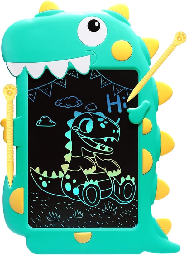 Børns LCD-tegneplade (grøn), Doodle Board Læringslegetøj