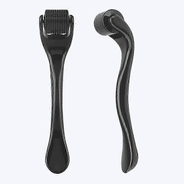 Derma Roller 3.0mm, 540 Titanium Microneedle Roller til Ansigt Rynker Hårtab Strækmærker Hårvækst Micro Needles Professionel Micronee black 3.0 mm