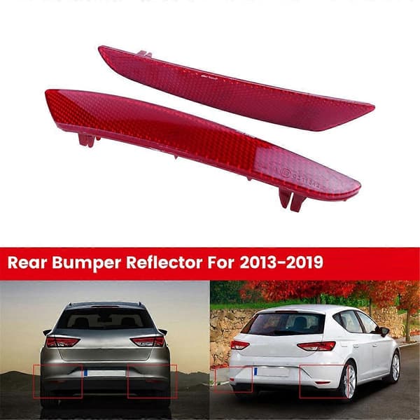 For Seat Leon Stylance 2013-2019 Rear Bumper Reflector