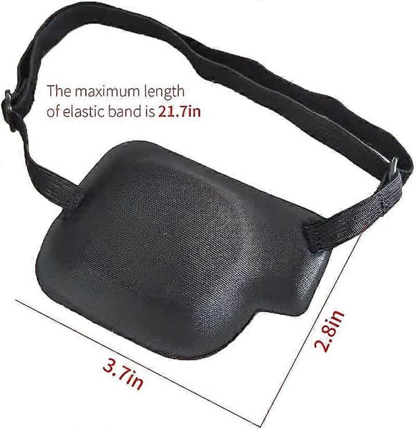 Øjenlap til venstre øje 3D med velcro Right eye