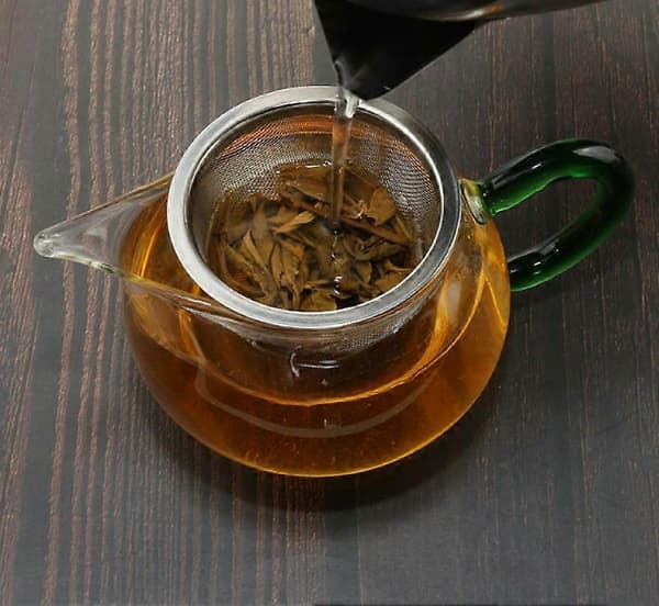 Tekande Infuser Filter: 2 Stykker Rustfrit Stål Erstatningsnet Tekande Afløbsnet Genanvendelig Løsblad Te Si - Te Infuser Filter Tekande