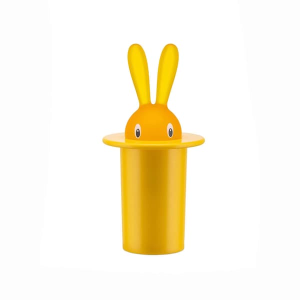 Design tandstikkerholder i termoplastisk harpiks, sort