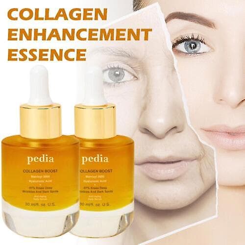 Pedia Advanced Collagen Boost Anti Aging Serum, Reduser Rynker Ansiktsserum 3-pakning_Bra saker As shown