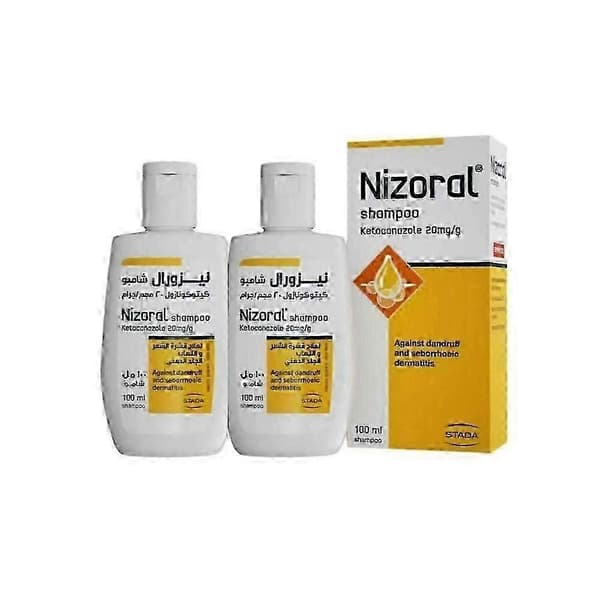 2025 Nizorall Shampoo Mod Skælbehandling Forebygger Skæl 100 ML (2 stk)