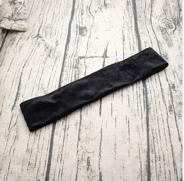 Set med 3 Wig Grip Band Sammet Elastiskt Band, Justerbar Huvud