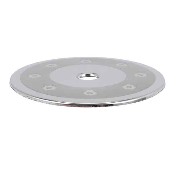 Drivstofftanklokk i rustfritt stål, bensintankdeksel, biltilbehør for 206 207 C2 Silver
