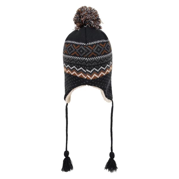 Nordisk Sherpa-foret Trapper Hat til mænd_Kvalitetsgåvor Navy One Size