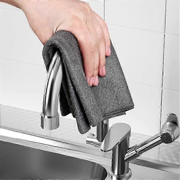 Multifunktionell magisk trasa 5-pack Glasrengöringsduk Diskduk Luddfri 30x30cm