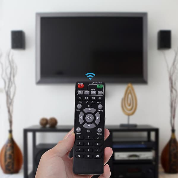 Fjärrkontroll för digitalbox Lämplig för Unblock Tech Ubox för Smart TV Box Gen 1 Överraskningspresent Black