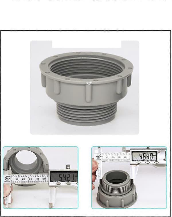 Køkkenvask Afløbsslangeadapter - Afløbsslange Reducer - Lang Levetid (57-46mm)