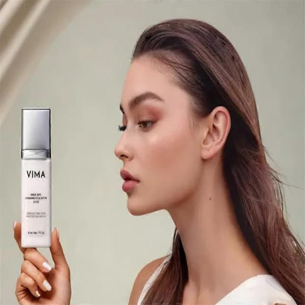 Vima Changing Foundation, Vima Cosmetics, Vima Farveskiftende Foundation 20% C3