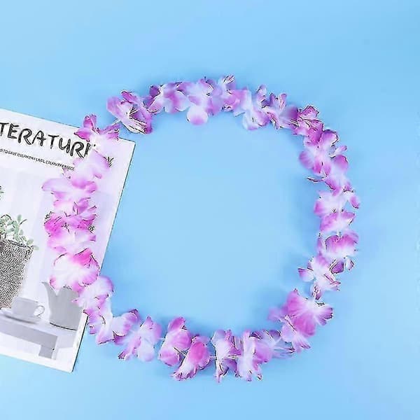 Hawaii blomsterkrans i tøy til festdekorasjon
