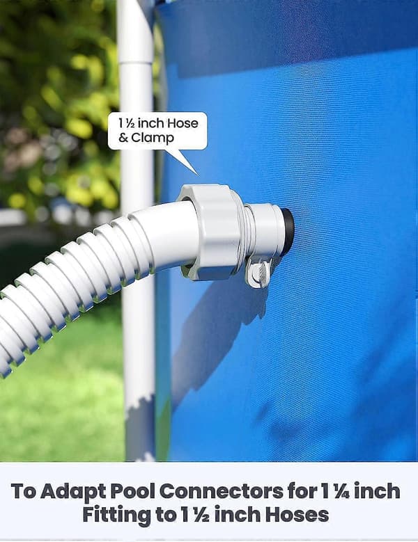 Adapterset för högtryckstvätt, snabbkopplingssats, honkoppling, rostfritt stål, 5000 PSI