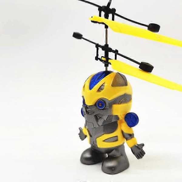 Legetøj Induktionsflyvende Helikopter Speed Drone Legetøj BLÅ COD KK5555_Kvalitetsgåvor Wasp