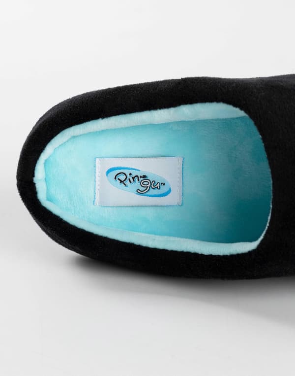 Højkvalitets damesko Mule Slippers Sort Karakter 3-4 UK Black