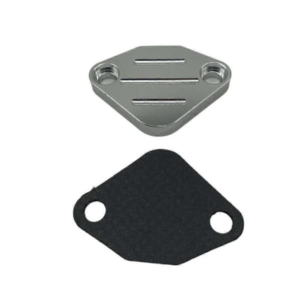 EGR-ventil Blank Block Off Plate Throttle Tbi För Gmc Chevy C3500 C1500 C2500 SilverSurprise Gift