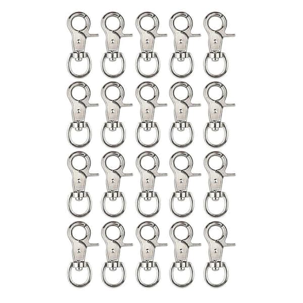 20 Pcs Trigger Snap Hooks Heavy Duty Swivel Snap Hooks Metal Buckles
