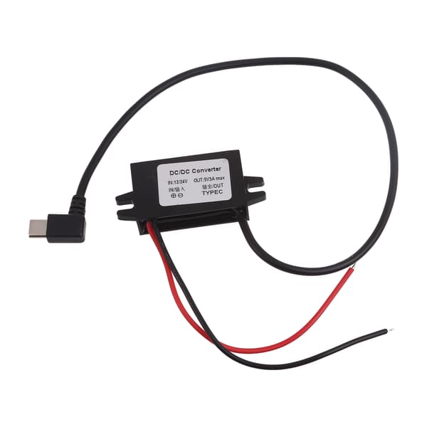 8-23V 12V - 5V 3A DCDC Alennusmuunnin Tyyppi-C USB Buck Virta