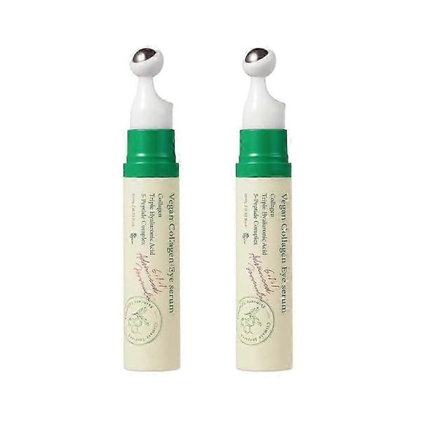 Højkvalitets AXIS-Y Vegan Collagen Eye Serum, poser, mørke rande 10ml 2pcs