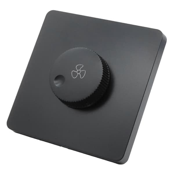 220V Universal Loftventilator Hastighedsregulator Trinløs Justering til Hjemmebrug Black