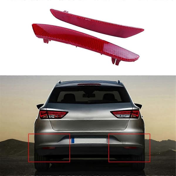 For Seat Leon Stylance 2013-2019 Rear Bumper Reflector