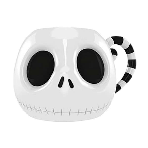 3D Jack Skellington Krus_Spesialtilbud One Size White/Black