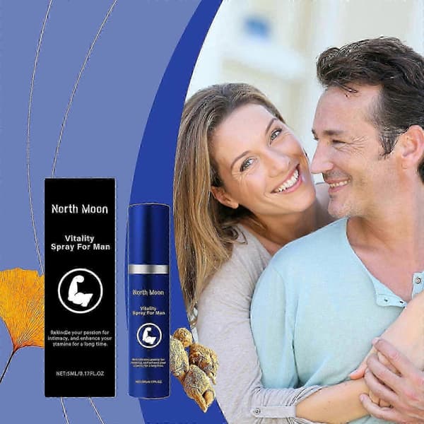 2025 Menn Vitality Spray Mild og Hudvennlig for Selvtillitsboost og Ytelse