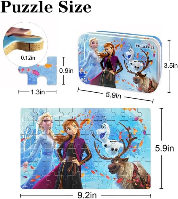 Disney Frozen Palapeli 60 Palaa Lasten Palapeli