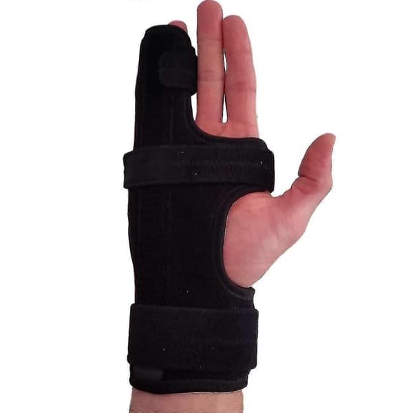 Metakarpal Fingerskena Handledsstöd, Ulnar Gutter Skena Stöd Right hand