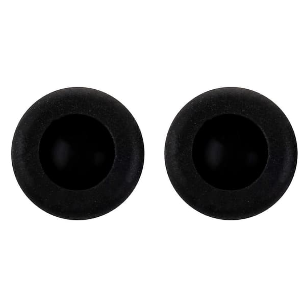 2X Game Thumbstick Joystick Grip Case Cover til Ps2 Ps3 Xbox 360 Controller - Sort Svart