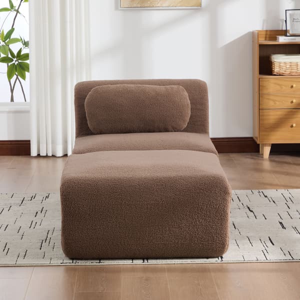 HOMAIRE D3095CD-Camel Chenille-soffa i kamelfärg Camel 79 x 177 x 71 cm