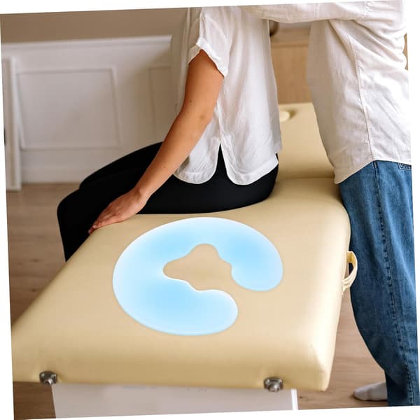 1 st massagekuddar massagekudde för skönhetssalong kudde för silikon spa kudde ansikte för spa silikon ansiktskudde silikon
