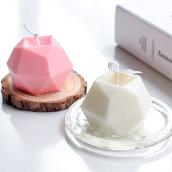 Silikoneforme DIY Lysfremstillingsform 3D Silikoneform Sojavoks