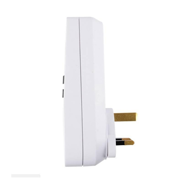 230V 13A Timer Switch Socket Elektronisk Digital UK Plug-in Programmerbar 7 Dagars 12/24 Timmars Timer Socket