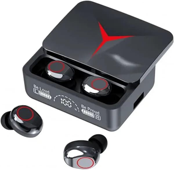TWS M90 Pro True Wireless Hörlurar med Touchkontroll och Lång Batteritid.