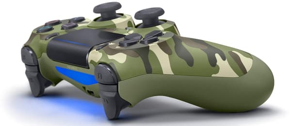 DualShock 4 trådløs controller til PlayStation 4 - grøn camouflage (fornyet)