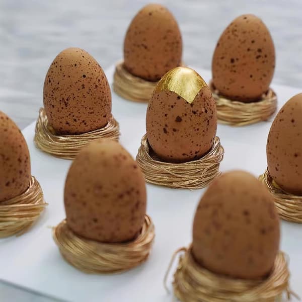 Påskeæg Silikoneform 3D Påskeæg Form DIY Bageform til Slik Mousse Kage Chokolade Is Dessert Fremstilling