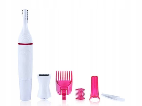 3i1 Epilator / Rakapparat för Ansikte och kropp White Vit
