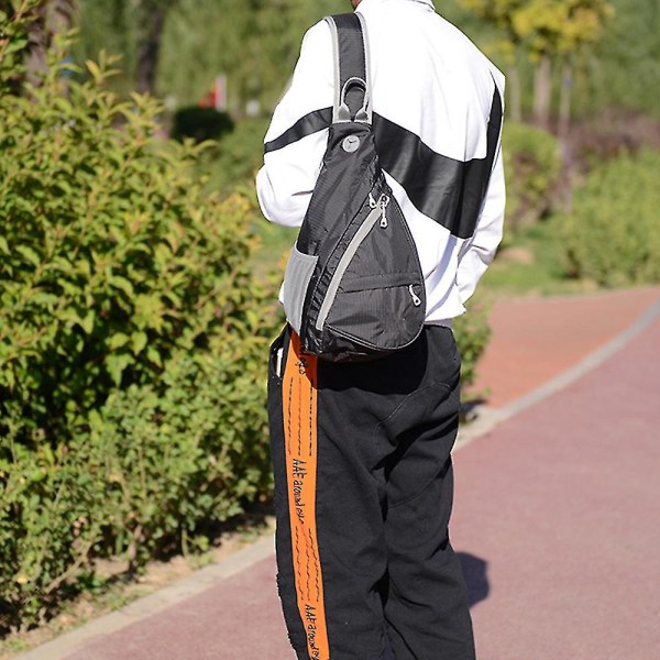 Oblique Span enkelt skuldertaske Brysttaske til mænd og kvinder Udendørs sportstaske Mountaineering Cykeltaske Multifunktionel brysttaske green