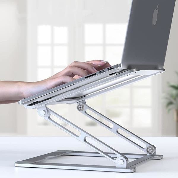 Tech-Protect Prodesk Universal Stativ för bärbar dator - silver