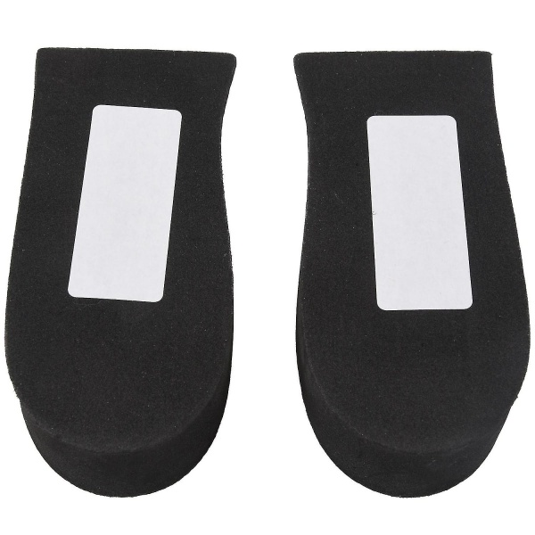 2 st 1,5" Höjdökning Hällyft Foam Pads Innersulor Svart