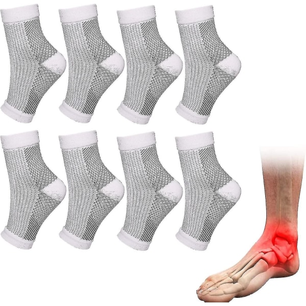 5 Pairs Soothe Socks For Neuropathy Pain Relief At Bedtime Soothe Socks Fatigue Compression Foot Sleeve Support Brace Sock