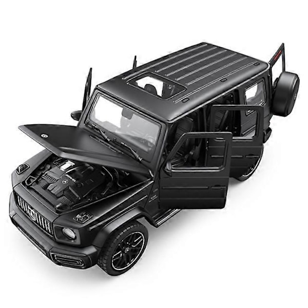 1:32 s G63 G65 SUV Metallinen Leluauto Valetut Yksityiskohdat Maastoajoneuvo Simuloitu Ääni ja Valo Kokoelma Lasten Lahja black