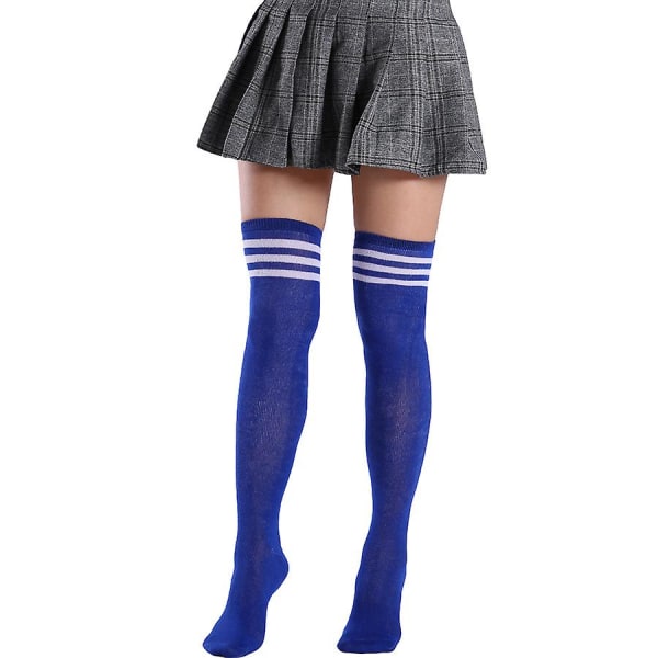 Dance Socks All-match Ladies Three Bars Over The Knee Stockings High Stockings color 8