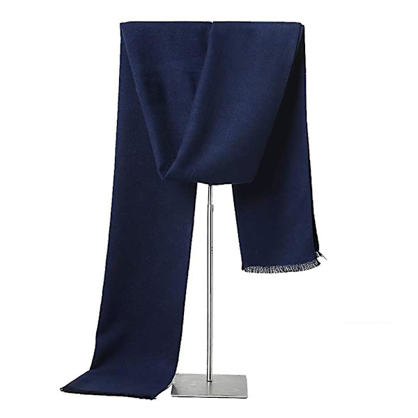 Halsdukar för kallt väder Tjock kashmirscarf för män Varm Mjuk Ullscarf För Vinter Höst Ull Mjuk Varm