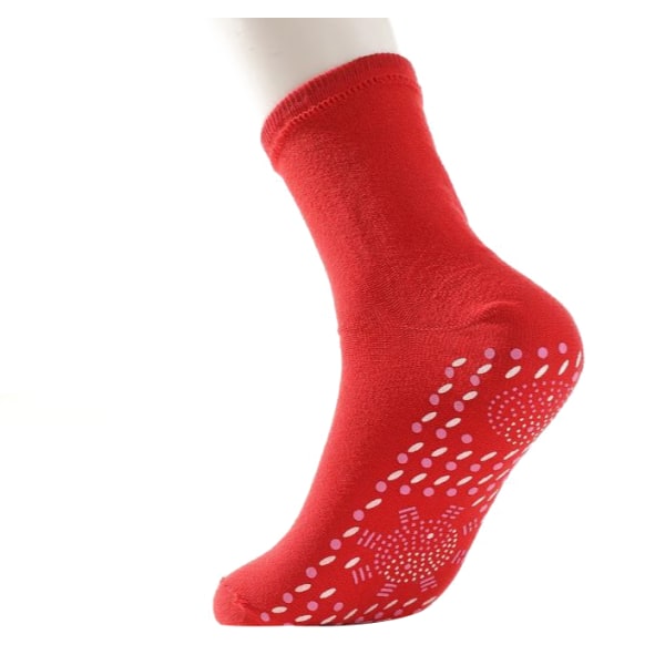 Tourmaline Slimming Health Sock red