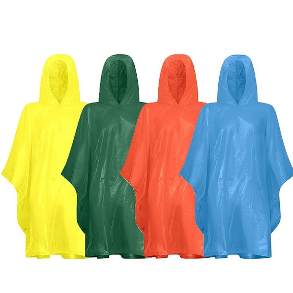 Regnponcho til voksne