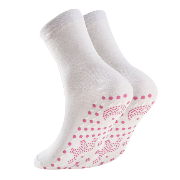 Tourmaline Slimming Health Sock white