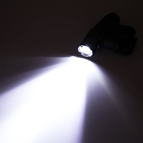 YOUOKLIGHT Vedenpitävä Pyöränvalo LED Super Kirkas Sylinterivalo Black Svart